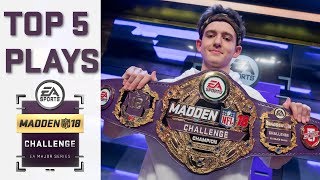 Madden 18 Challenge  Top Plays [upl. by Naffets]