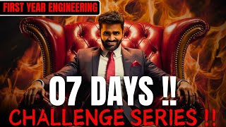 FIRST YEAR ENGINEERING  07 DAYS CHALLENGE SERIES   PRADEEP GIRI SIR [upl. by Aun]