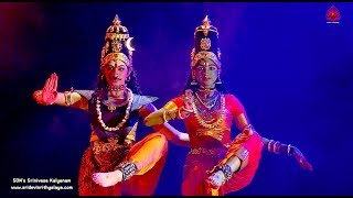 An excerpt from Siva Parvathi duet  Srinivasa Kalyanam  Sridevi Nrithyalaya  Bharathanatyam Dance [upl. by Eilyk644]