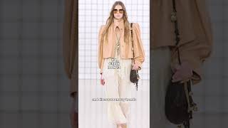 Top SpringSummer 2025 Tagwalk Fashion Trends tagwalk bellahadid saintlaurent fashiontrends [upl. by Tezzil]