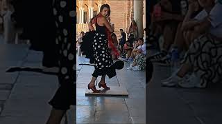 Flamenco Plaza de Espana Seville flamenco spain travel [upl. by Noyrb287]