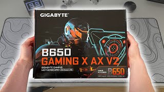 Best Budget AM5 Motherboard  GIGABYTE B650 Gaming X AX V2 Unboxing [upl. by Yenruoj]