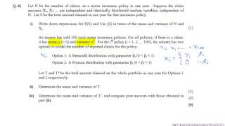 IAI CT3 probability and Mathematical Statistics Nov 13 Exam Review [upl. by Nirag]