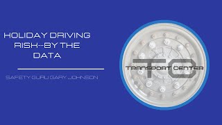 HOLIDAY DRIVING RISK PER THE DATA [upl. by Marvel541]