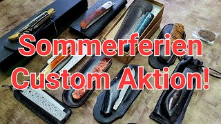 SOMMER AKTION Heiße Tools For Gents Aktion mit französischen Custom Modellen Bis Ende August [upl. by Deidre737]