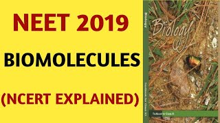 NCERTChapter 9BiomoleculesClass 11Quick Revision SeriesNEETAIIMS2019By Beats For Biology [upl. by Atiruam]