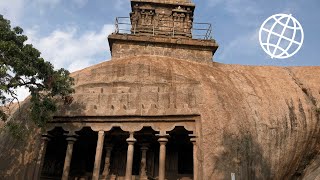 Monuments at Mahabalipuram  Tamil Nadu India Amazing Places 4K [upl. by Ott]