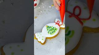 Christmas Cookies Decoration video tutorial christmas xmas merrychristmas cookies [upl. by Immac]