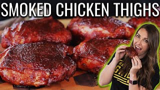 Seriously Easy SMOKED CHICKEN THIGHS [upl. by Metzgar]