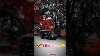 😎💯 New look Scorpio । New Model Balck Scorpio New model 2025 scrpio thar viralvideo [upl. by Uah]