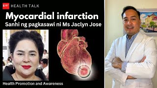 Myocardial infarction Sanhi ng pagkasawi ni Ms Jaclyn Jose [upl. by Francoise]