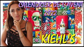 🎅CALENDRIER DE LAVENT 2022  KIEHLS ⚠SPOILER⚠ [upl. by Eirrok642]