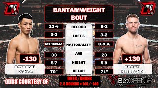 Batgerel Danaa vs Brady Hiestand UFC Vegas 71 Fight Breakdown [upl. by Lucas]