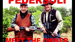 Pedersoli Firearms Meet The Owner  Pierangelo Pedersoli [upl. by Kcirddehs]