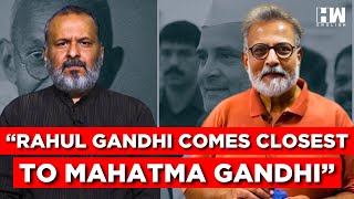 “Rahul Gandhi Has Glimpses Of Mahatma Gandhi” Great Grand Son Of Mahatma Gandhi  Tushar Gandhi [upl. by Aliakim]