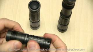 Sunwayman V10A V20A V10R XML LED Flashlight Review [upl. by Ixel1]