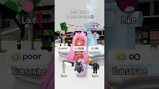 What are you picking🤑robloxshorts roblox [upl. by Ojeillib]