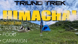 BudgetFriendly Guide to the Triund Trek from McLeod Ganj Trekking Under ₹2… [upl. by Musa907]