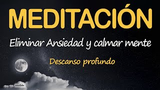 MENTE EN PAZ 💚MEDITACION GUIADA para DORMIR con RELAJACION ZEN PROFUNDA  SANAR Y ELIMINAR ANSIEDAD [upl. by Sinylg545]