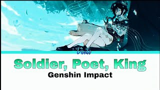 Venti singing Soldier Poet King Cover by Erika Harlacher Genshin impact [upl. by Calle]