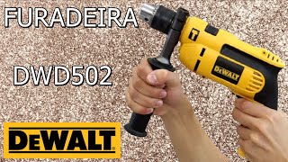 FURADEIRA DWD502 710 WATTS DEWALT POR ONIVALDO PRUMOLINO [upl. by Elpmet647]