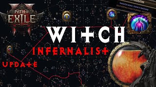 PoE 2 Witch infernalist minion build update [upl. by Schofield]