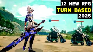 Top 12 New TURN BASED Game RPG Android amp iOS 2025  Best Graphic RPG TurnBased Game Mobile [upl. by Dasteel]