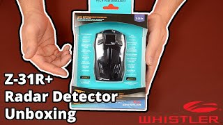 Radar Detector Whistler Group Z31R Unboxing [upl. by Izy862]