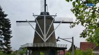 Molino de Viento en Lattrop Breklenkamp HOLANDA [upl. by Nairehs335]