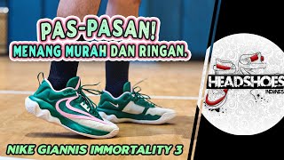 Nike Giannis Immortality 3 Performance Review [upl. by Bowra]