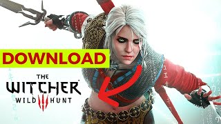 The Witcher 3 Download Full Game PC 2024 StepbyStep [upl. by Alana]