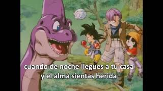 CAPRICHOSA ERES TÚ CON LETRA  ENDING DRAGON BALL GT HD [upl. by Roti21]