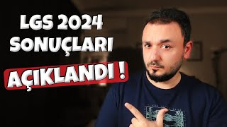 LGS 2024 Sonuçları AÇIKLANDI [upl. by Noryahs]