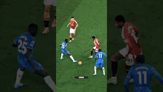 This play Nutmegs 😮‍💨🔥🤯 manchester manchesterunited chelsea premierleague [upl. by Kamila]