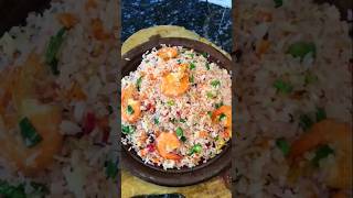 Shrimp Rice මේ විදියට හදලා බලන්නකෝ මාරම රසයි ❤😋food recipe shrimp [upl. by Suoiluj869]