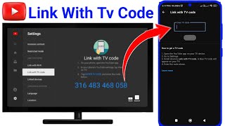 How to use your phone or tablet to activate YouTube on Tv With a Code  mobile ko tv se link kare [upl. by Wilma963]