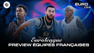 PREVIEW  PARIS MONACO ET LASVEL EN EUROLEAGUE  EUROCLUB  LENTRE 2 [upl. by Phonsa]