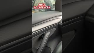 Tesla Interior Mods tesla model3 modely ev electric accesories music shorts pdx car auto [upl. by Alber]