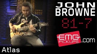 John Browne of Monuments Plays quotAtlasquot on EMGtv [upl. by Oiramed790]