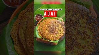 Adai Dosa Recipe  Protein Rich Breakfast [upl. by Lucita]