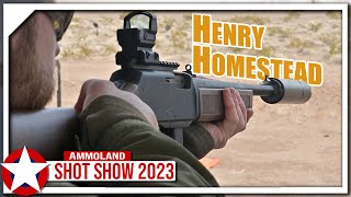 Henry Rifles Unleashes the Homestead 9mm PCC [upl. by Anoirb]