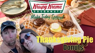 EXCLUSIVE Krispy Kreme Thanksgiving Donut Review [upl. by Greer]