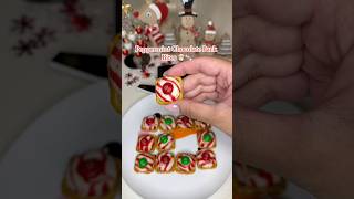 Quick Peppermint Chocolate Bark Bites🍫christmas christmassnacks christmasideas christmas2024 [upl. by Ennoira]