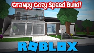 Crampy Cozy  Bloxburg Speed Build ROBLOX [upl. by Gereron]