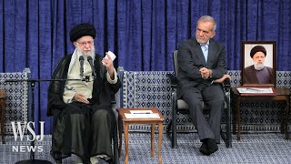 Iran’s Supreme Leader Endorses New Reformist President  WSJ News [upl. by Ri]