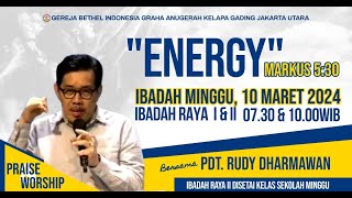 Ibadah Minggu GBI Graha Anugerah 10 Maret 2024  Pdt Rudy Dharmawan [upl. by Enilrac613]