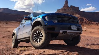 2014 Ford F150 SVT Raptor vs Moabs White Rim Trail POV Episode 7 [upl. by Chantal]