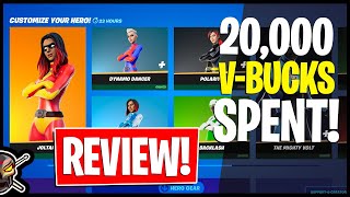 Spending 20000 VBUCKS on EVERY SUPER HERO Gameplay  Before You Buy Fortnite Battle Royale [upl. by Anomis]