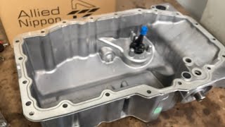 Volkswagen polo sump replacement [upl. by Yssak]