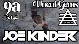 Uncut Gem Joe Kinder Climbs Resisting Arrest FA 514d  9a [upl. by Stoat239]